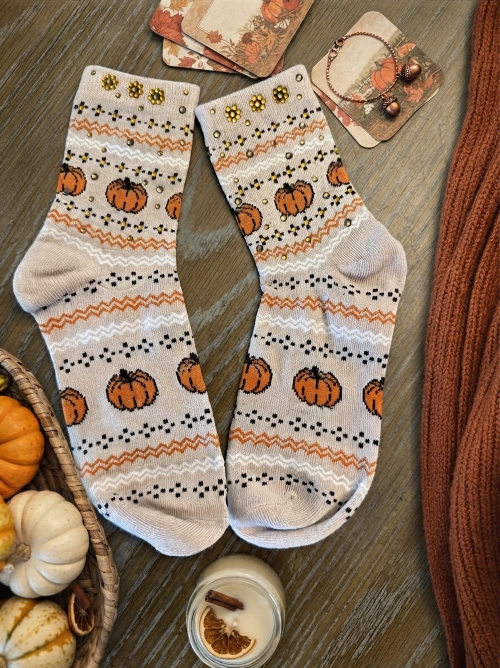 Pumpkin 🎃 socks 🧦